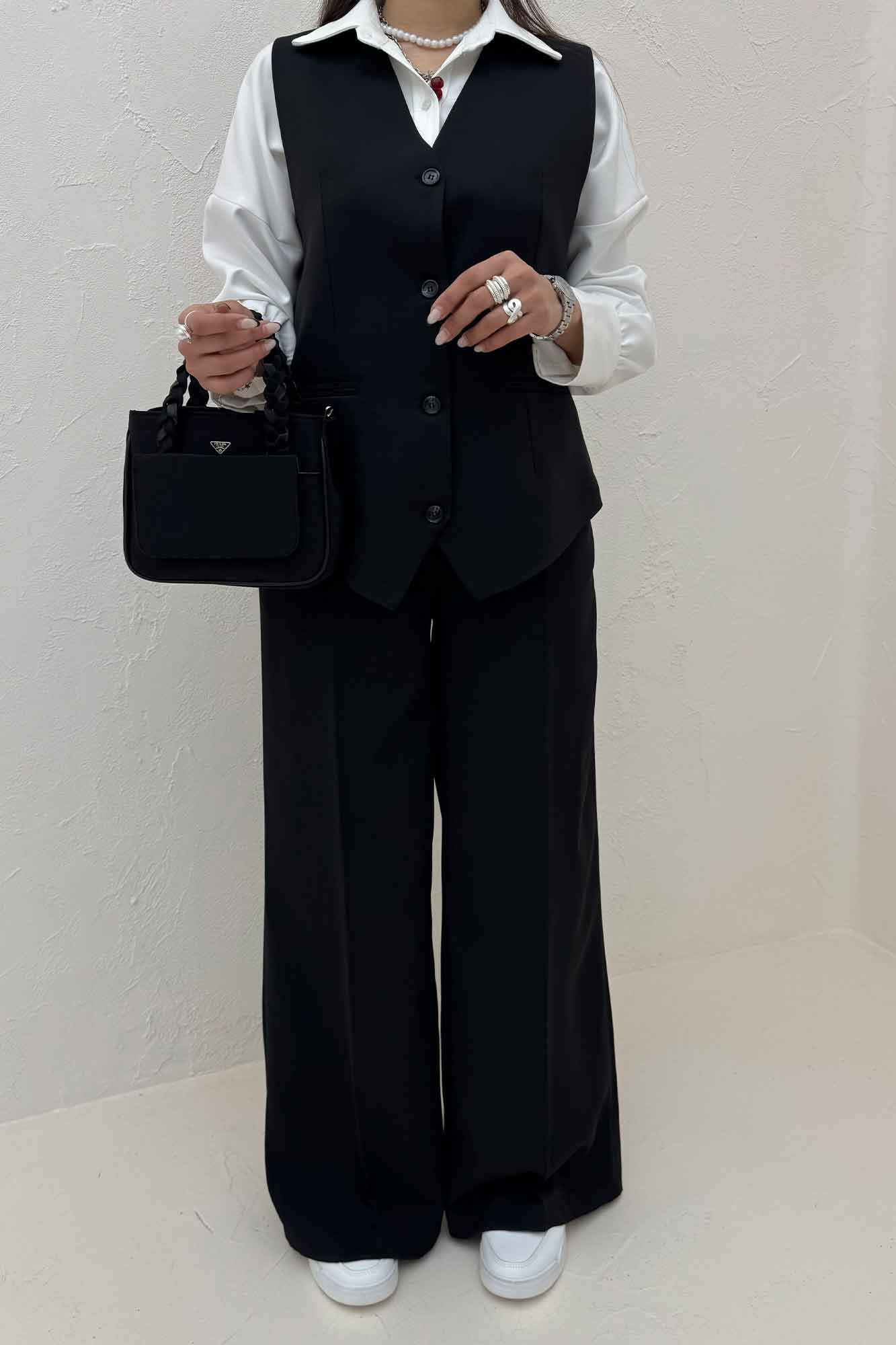 ست جلیقه و شلوار بگ مازراتی 