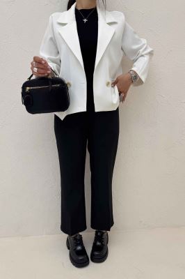 کت مازراتی لبه هفتی آستین پیله فلاویا