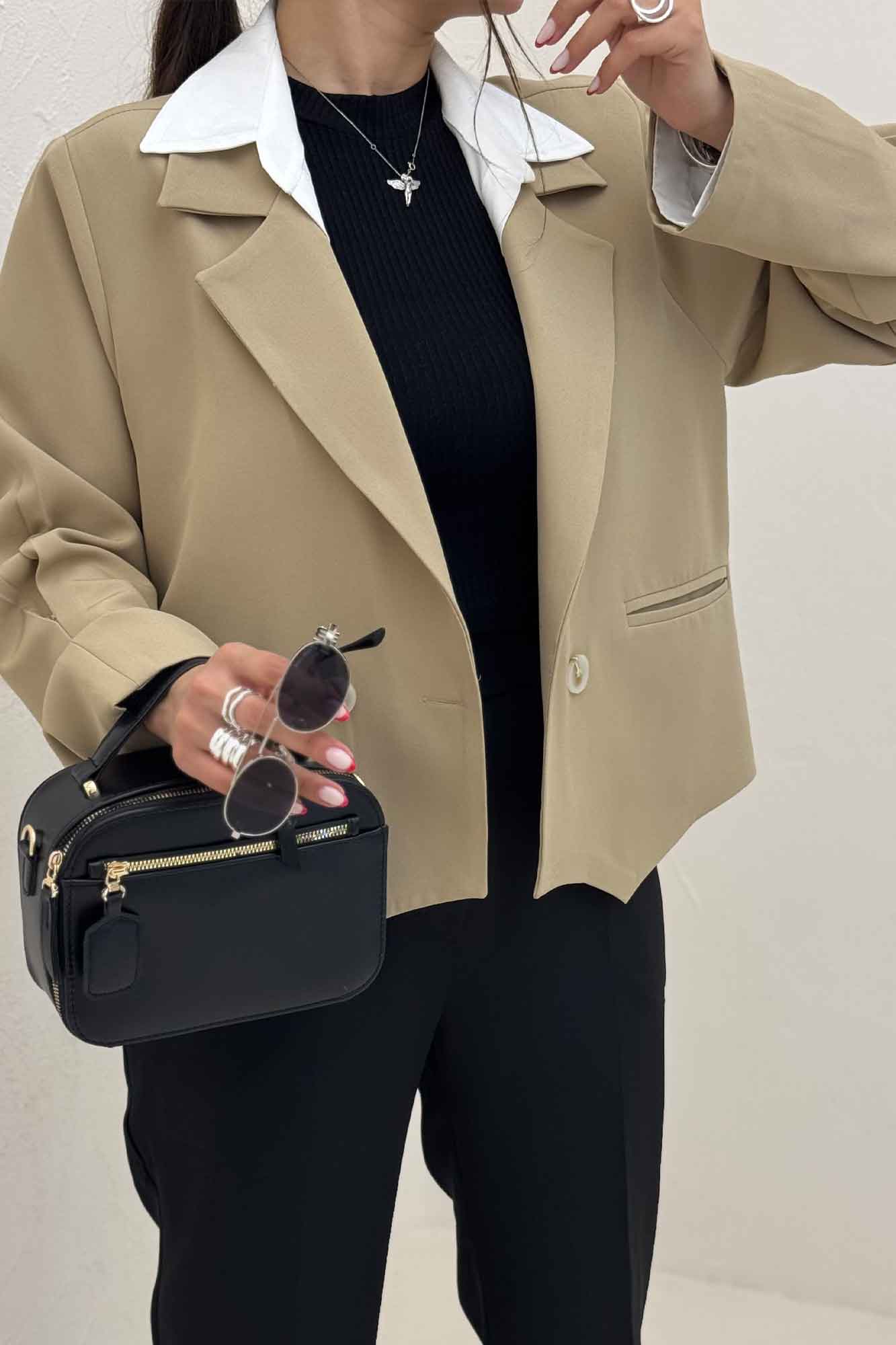 کت مازراتی لبه هفتی آستین پیله فلاویا