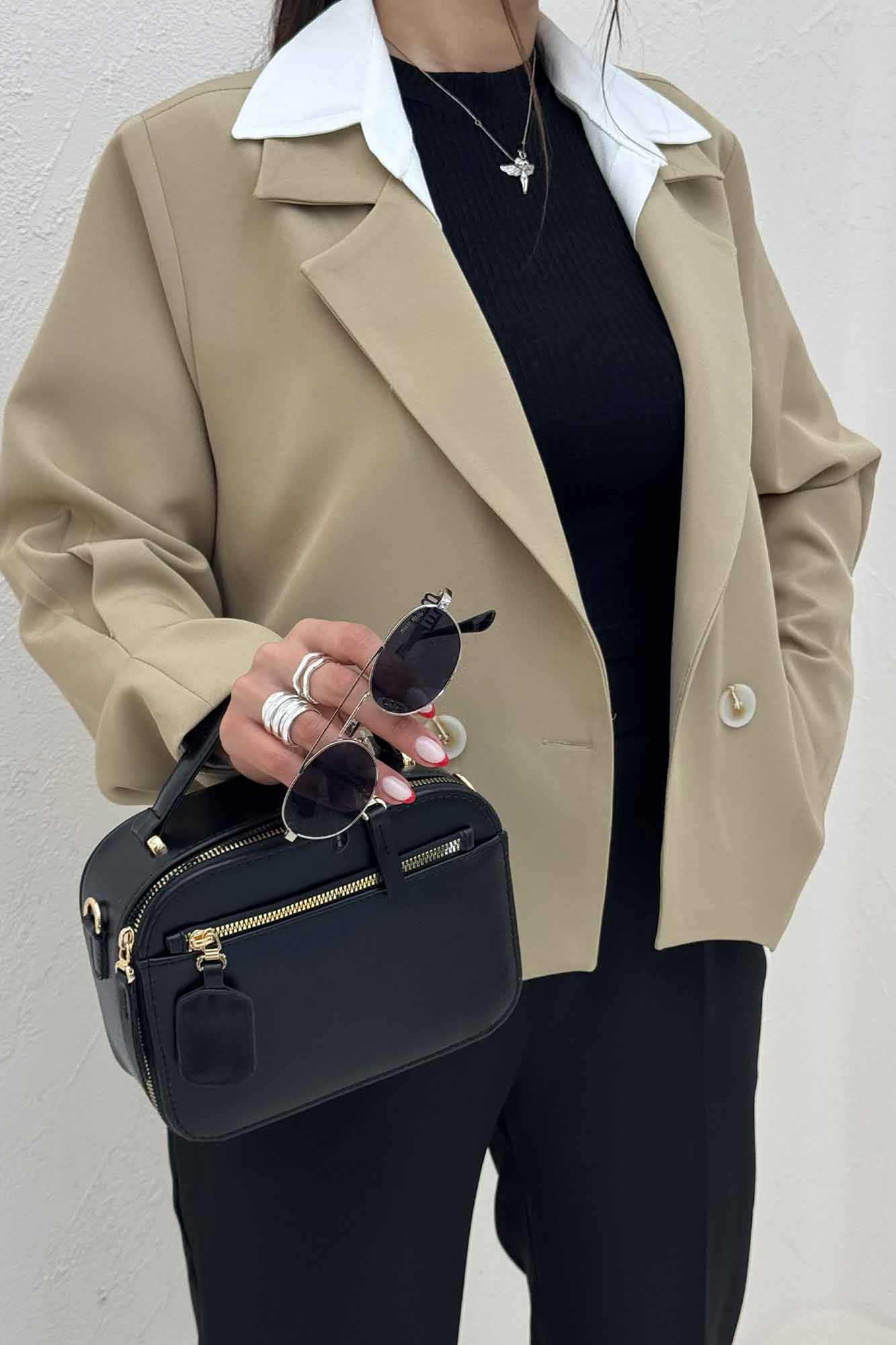 کت مازراتی لبه هفتی آستین پیله فلاویا