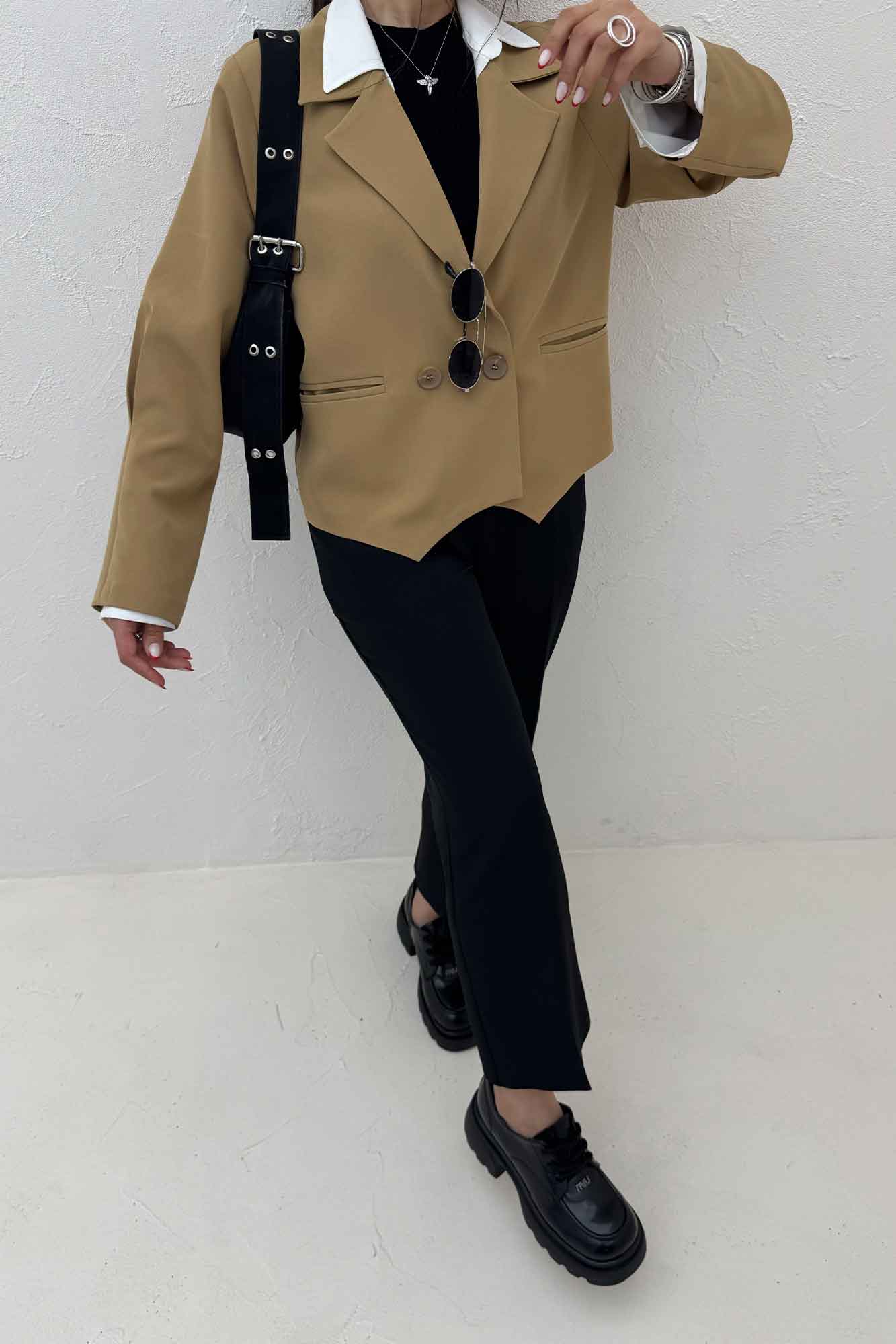 کت مازراتی لبه هفتی آستین پیله فلاویا