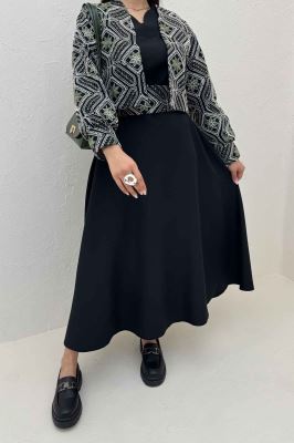 ست کت و سارافن سوزن دوزی MARLIS طرح 9