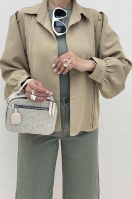 شومیز مانتویی جلو سه پیله مازراتی