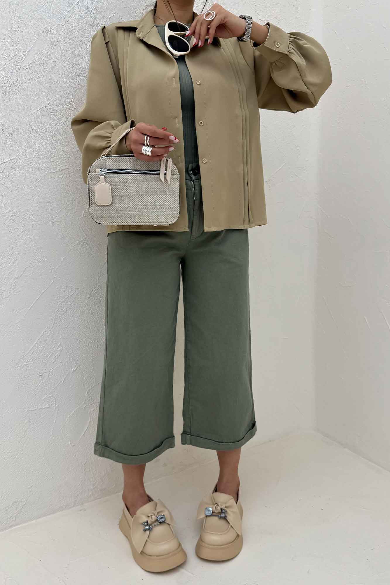 شومیز مانتویی جلو سه پیله مازراتی