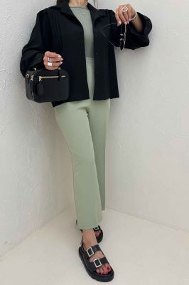 شومیز مانتویی جلو سه پیله مازراتی