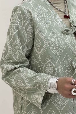 کت سوزن دوزی بنددار MIDNIGHT