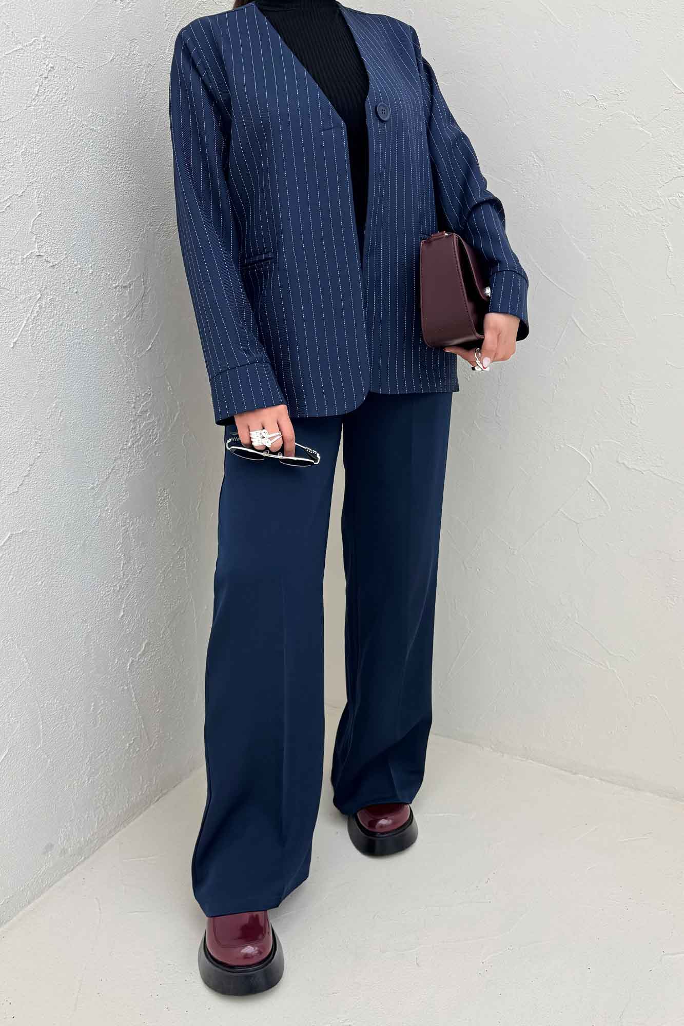 کت مازراتی دیپلمات تک دکمه MONICA