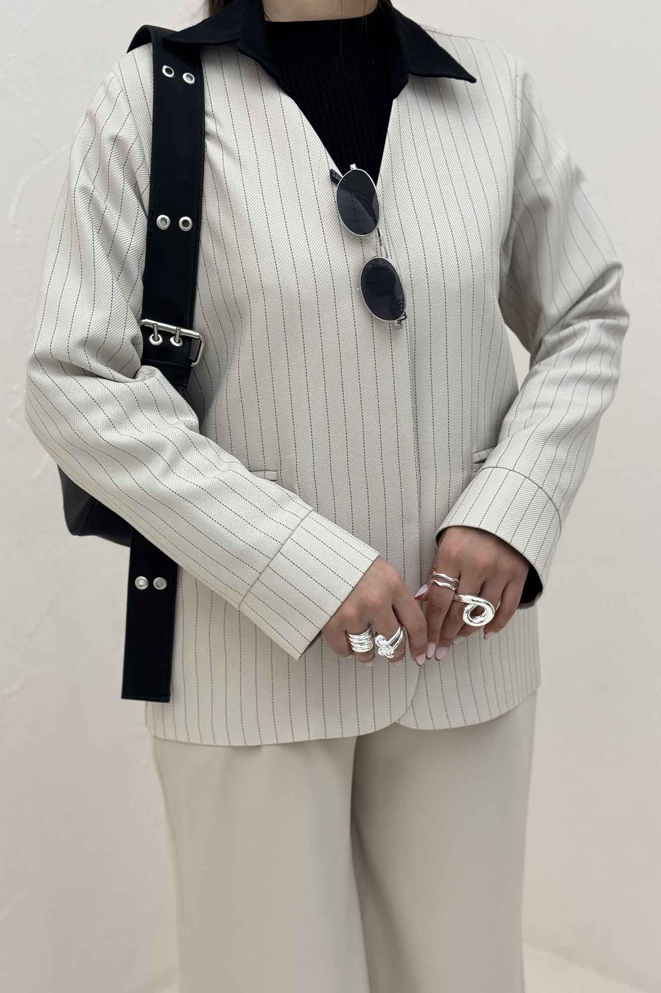 کت مازراتی دیپلمات تک دکمه MONICA