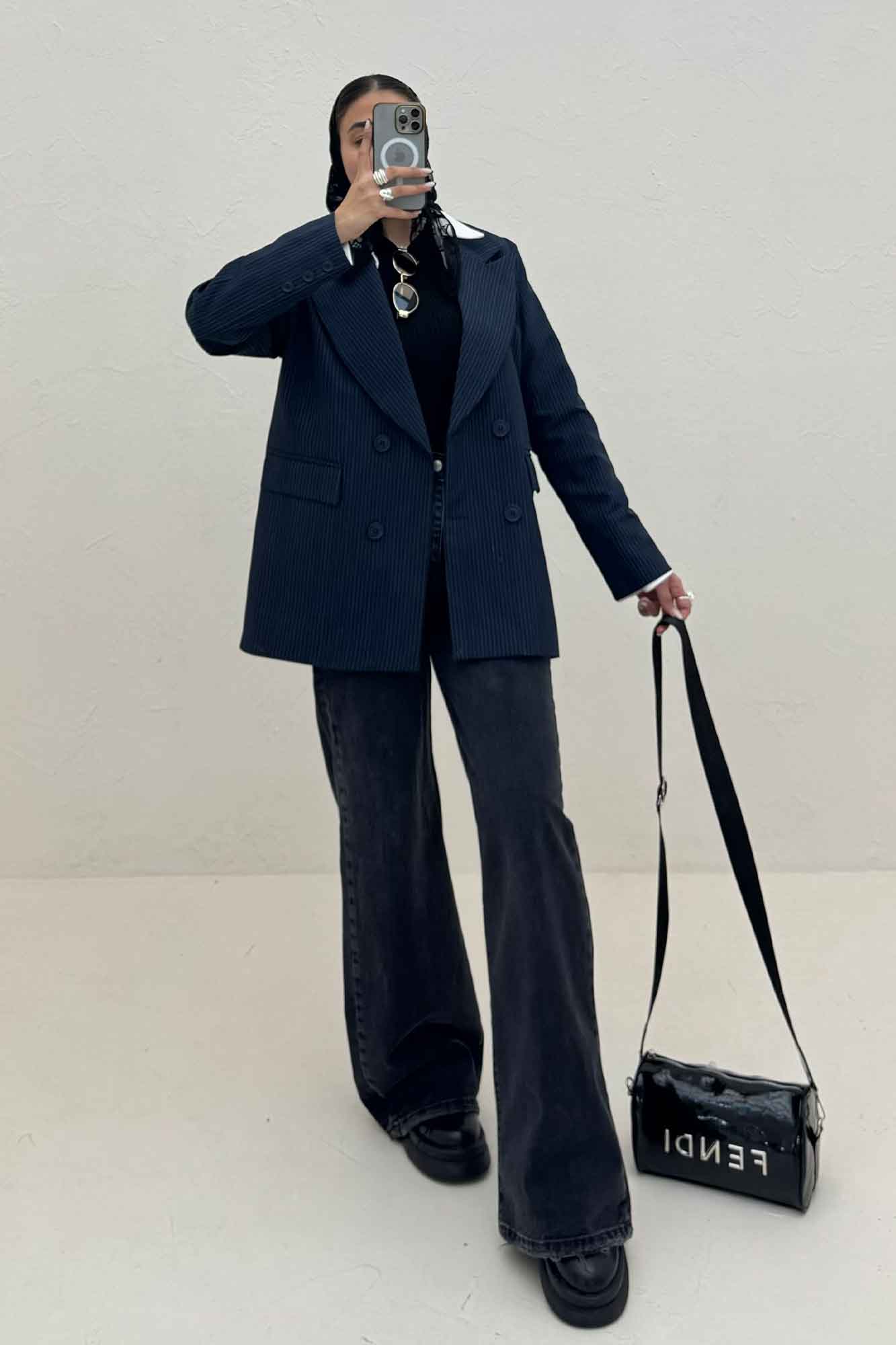 کت یقه انگلیسی 4 دکمه دیپلمات R