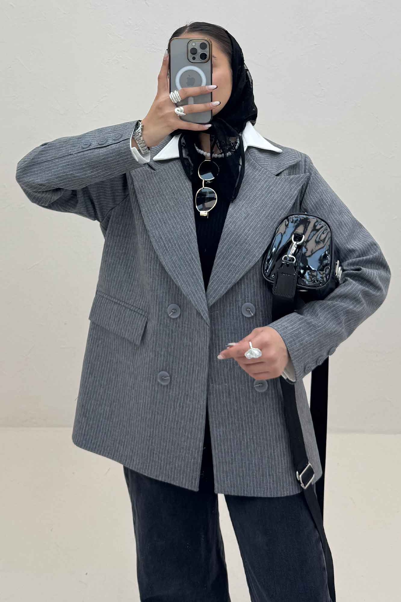 کت یقه انگلیسی 4 دکمه دیپلمات R