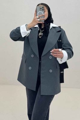 کت یقه انگلیسی 4 دکمه دیپلمات R