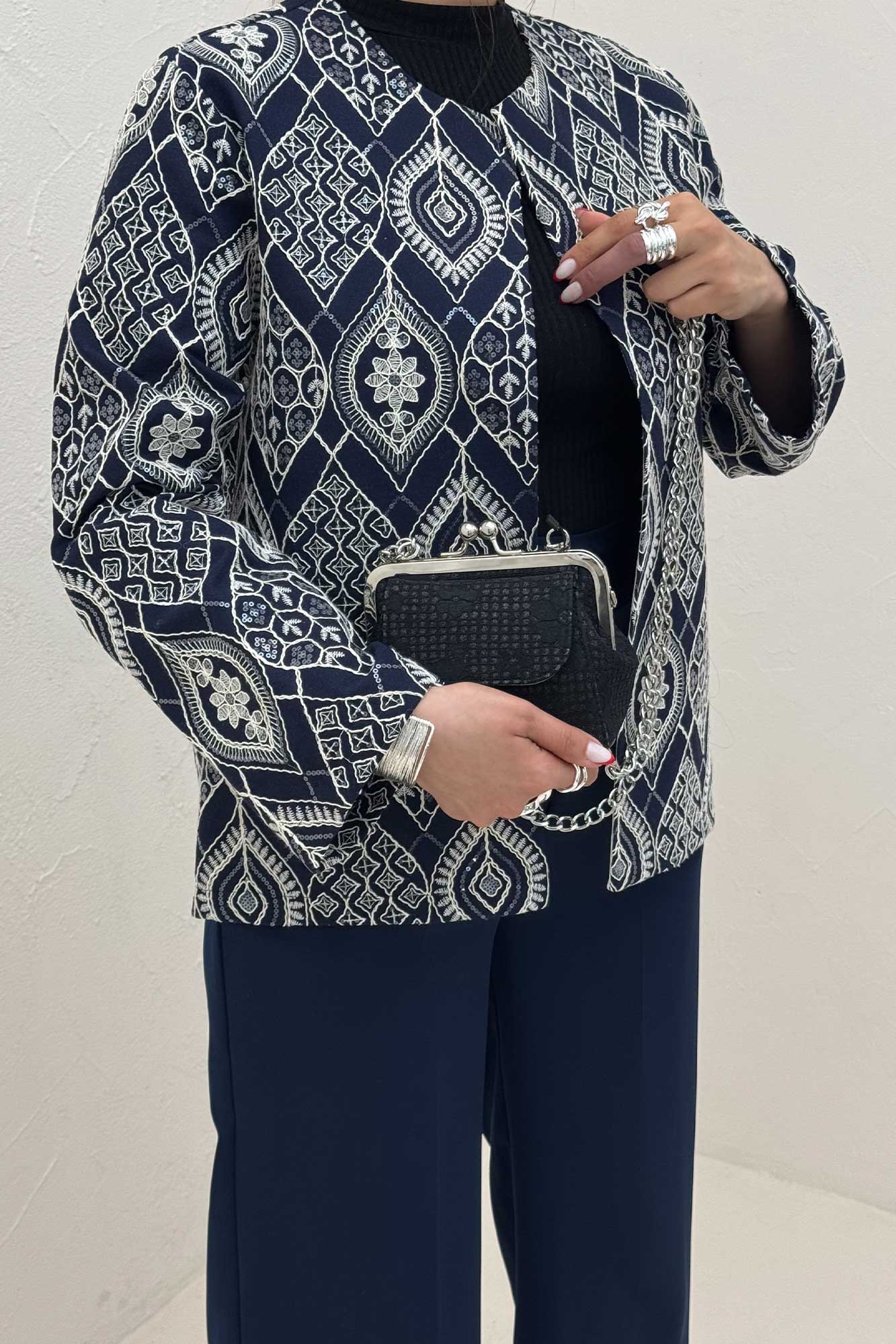 کت تمام سوزن دوزی SELENA