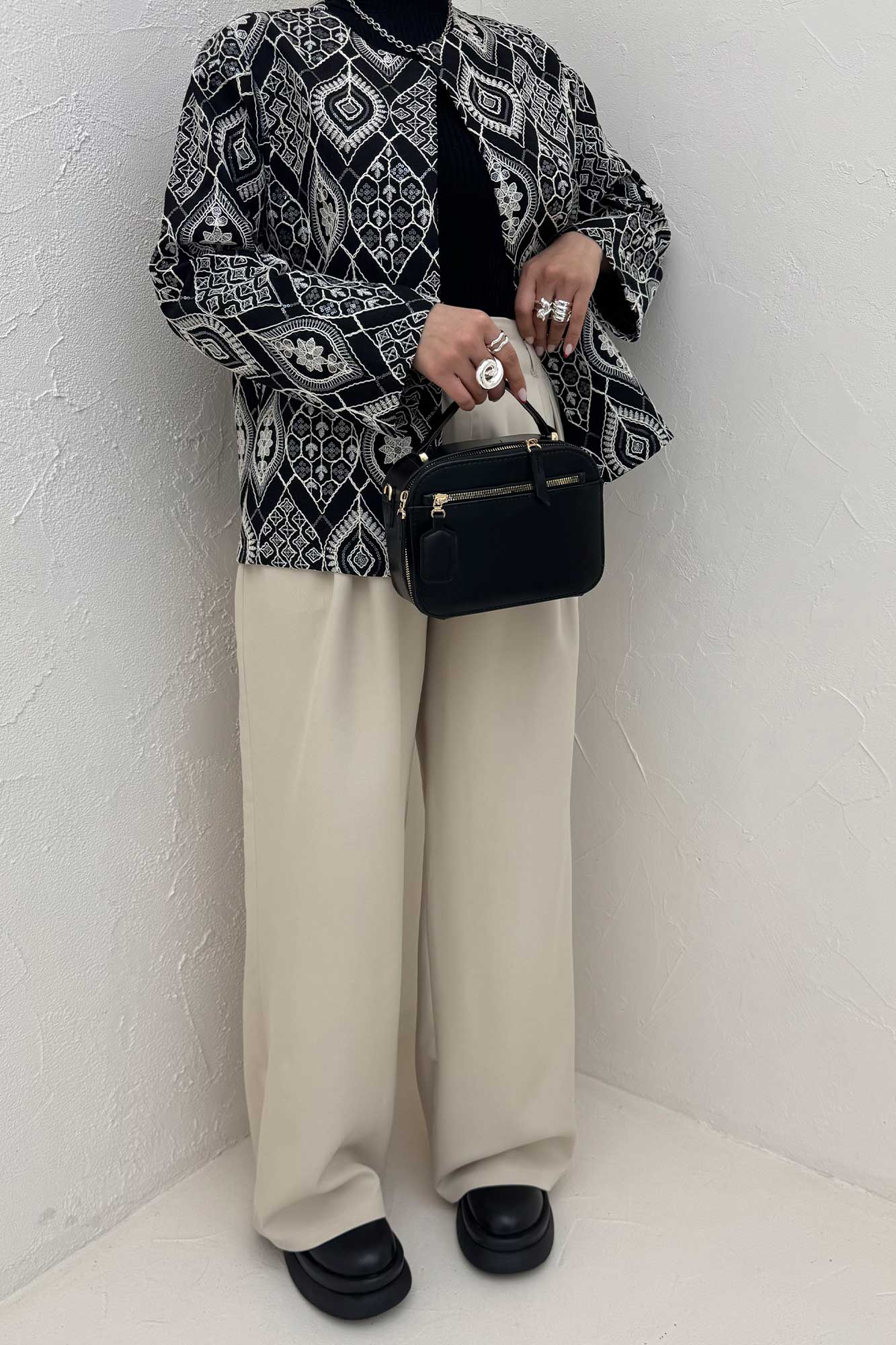 کت تمام سوزن دوزی SELENA