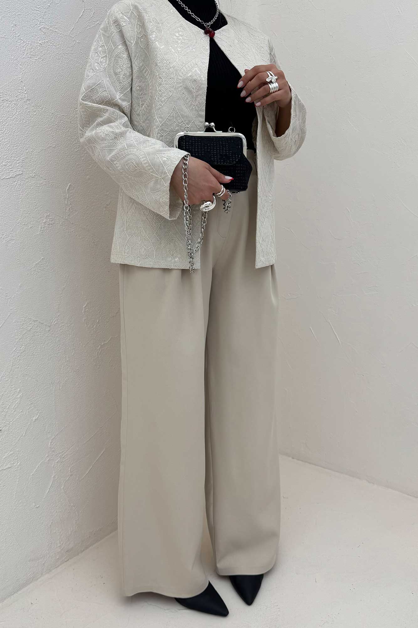 کت تمام سوزن دوزی SELENA