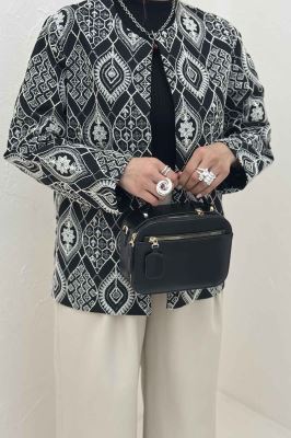 کت تمام سوزن دوزی مینیمال