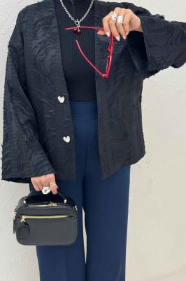 کت ژاکارد ریش ADELIA