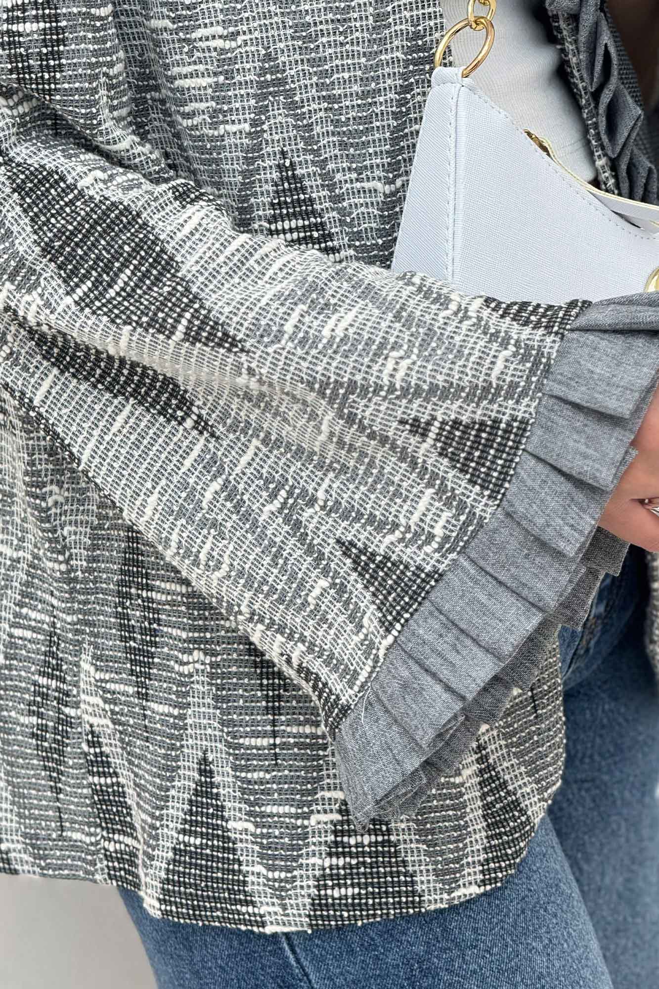 کت مراکشی سر آستین پیله نیل