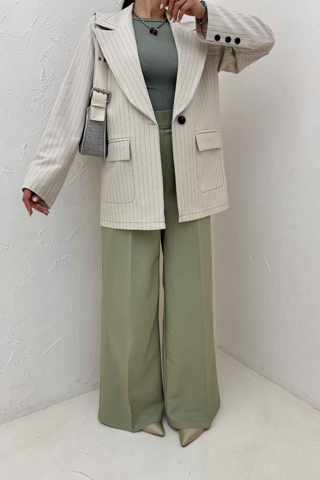 کت کجراه دیپلمات دو جیب تک دکمه لعیا