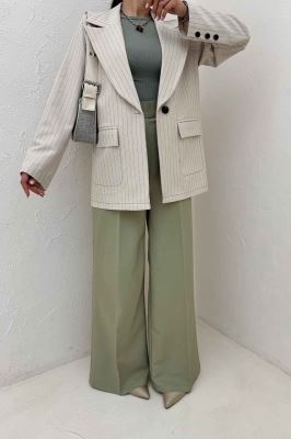 کت کجراه دیپلمات دو جیب تک دکمه لعیا