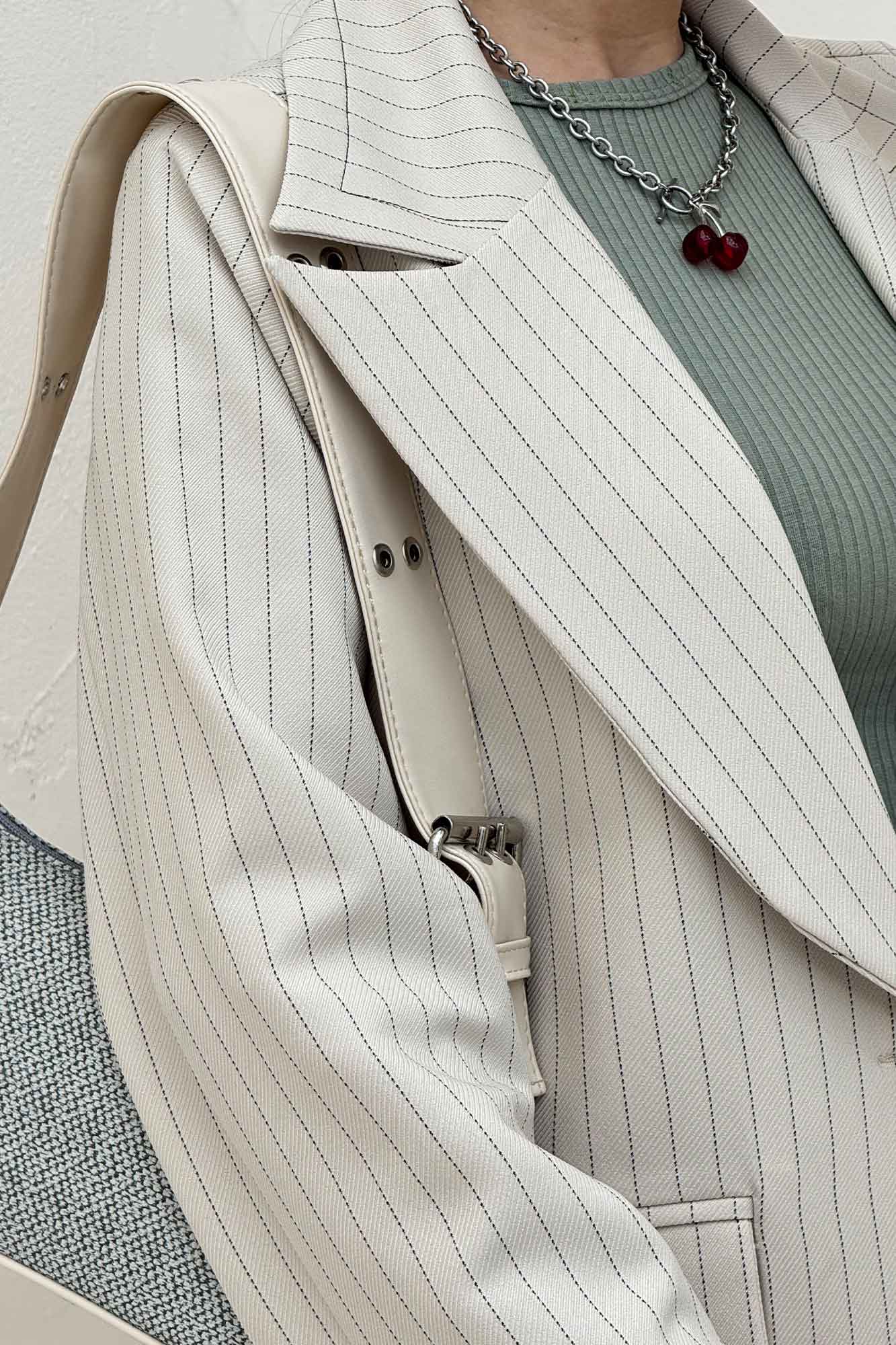 کت کجراه دیپلمات دو جیب تک دکمه لعیا