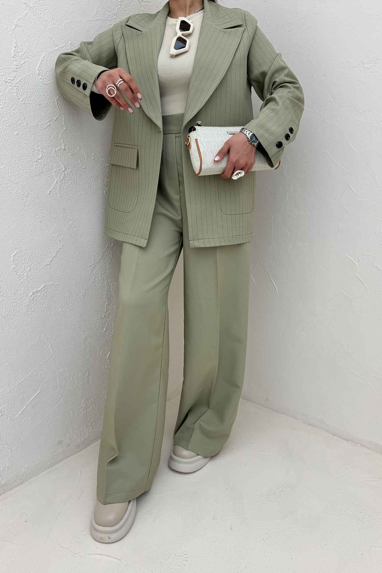 کت کجراه دیپلمات دو جیب تک دکمه لعیا