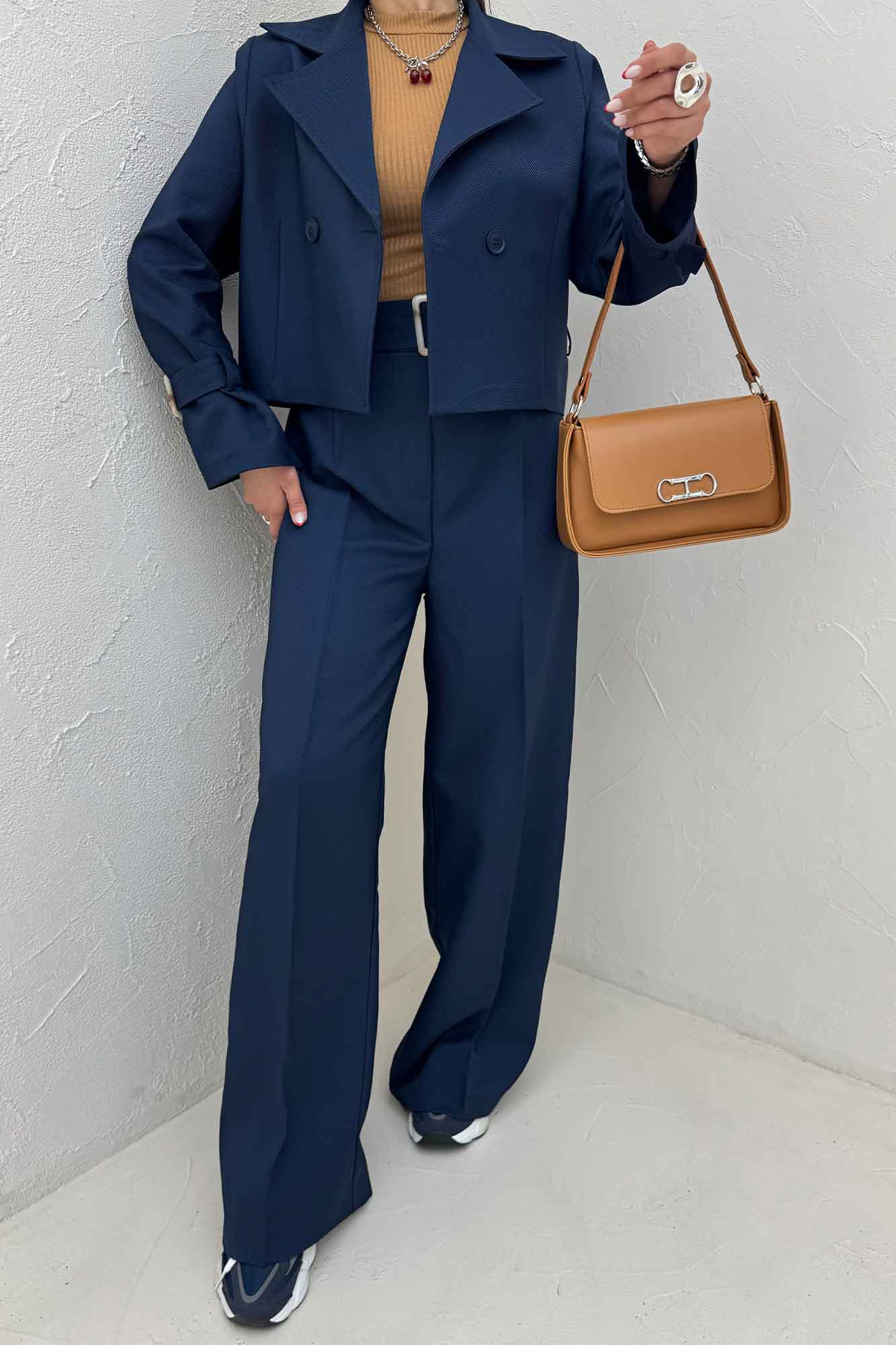 ست 2PS کمربنددار مازراتی کجراه سیما