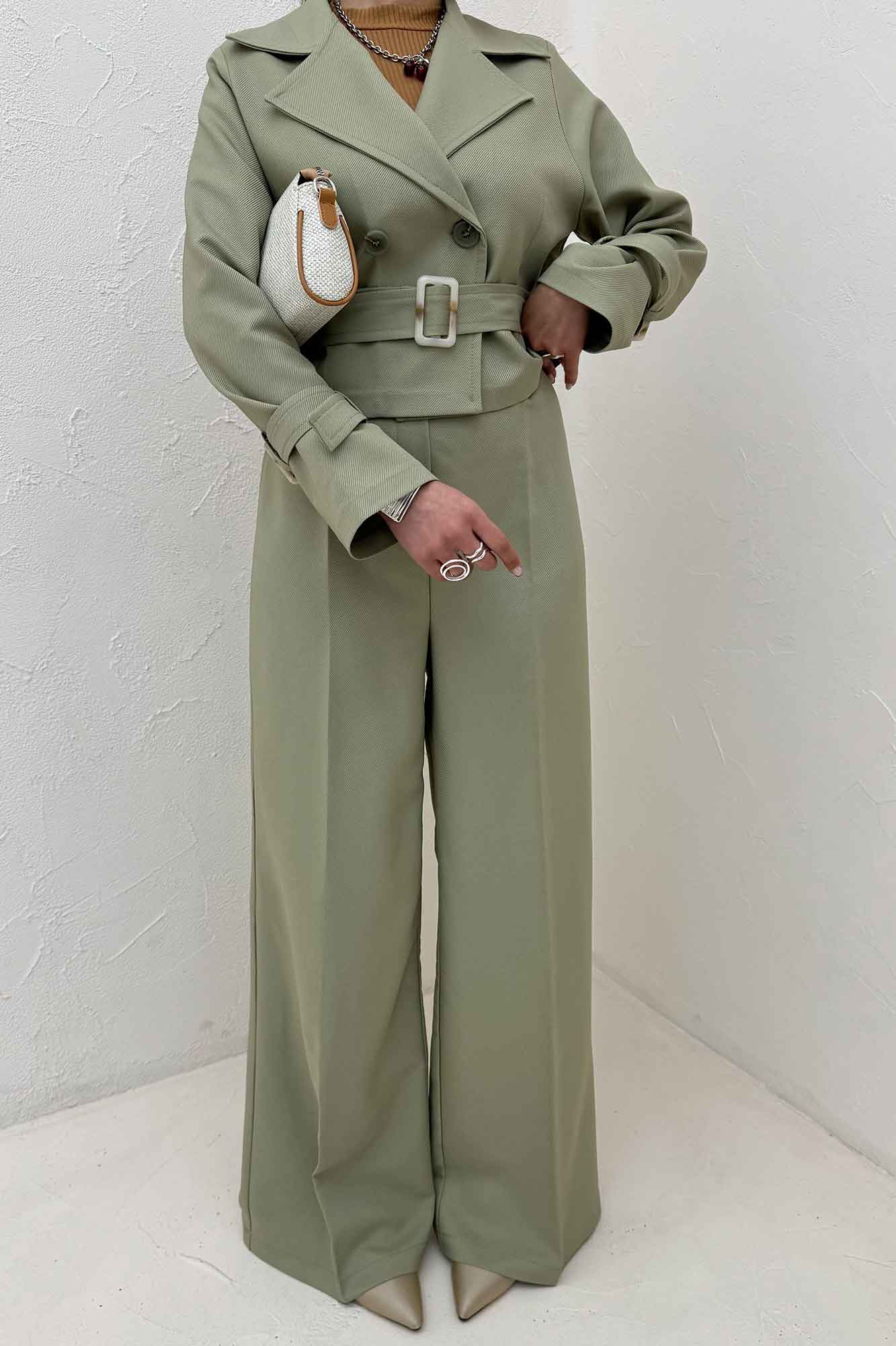 ست 2PS کمربنددار مازراتی کجراه سیما