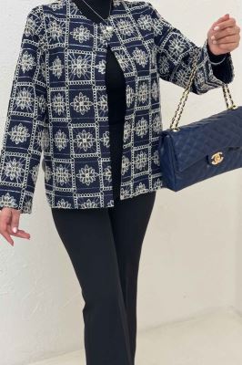 کت تمام سوزن دوزی SELENA طرح 8