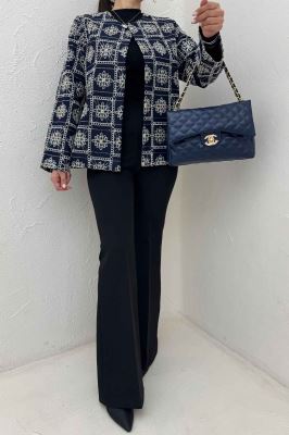 کت تمام سوزن دوزی SELENA طرح 8