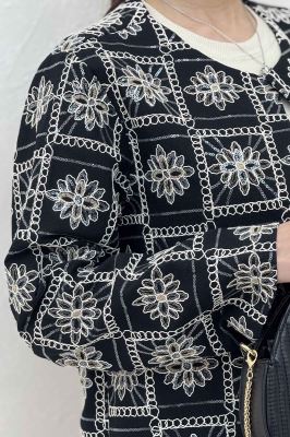 کت تمام سوزن دوزی SELENA طرح 8