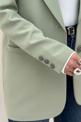 کت مازراتی جیب فیلتو دو دکمه عمودی بلور