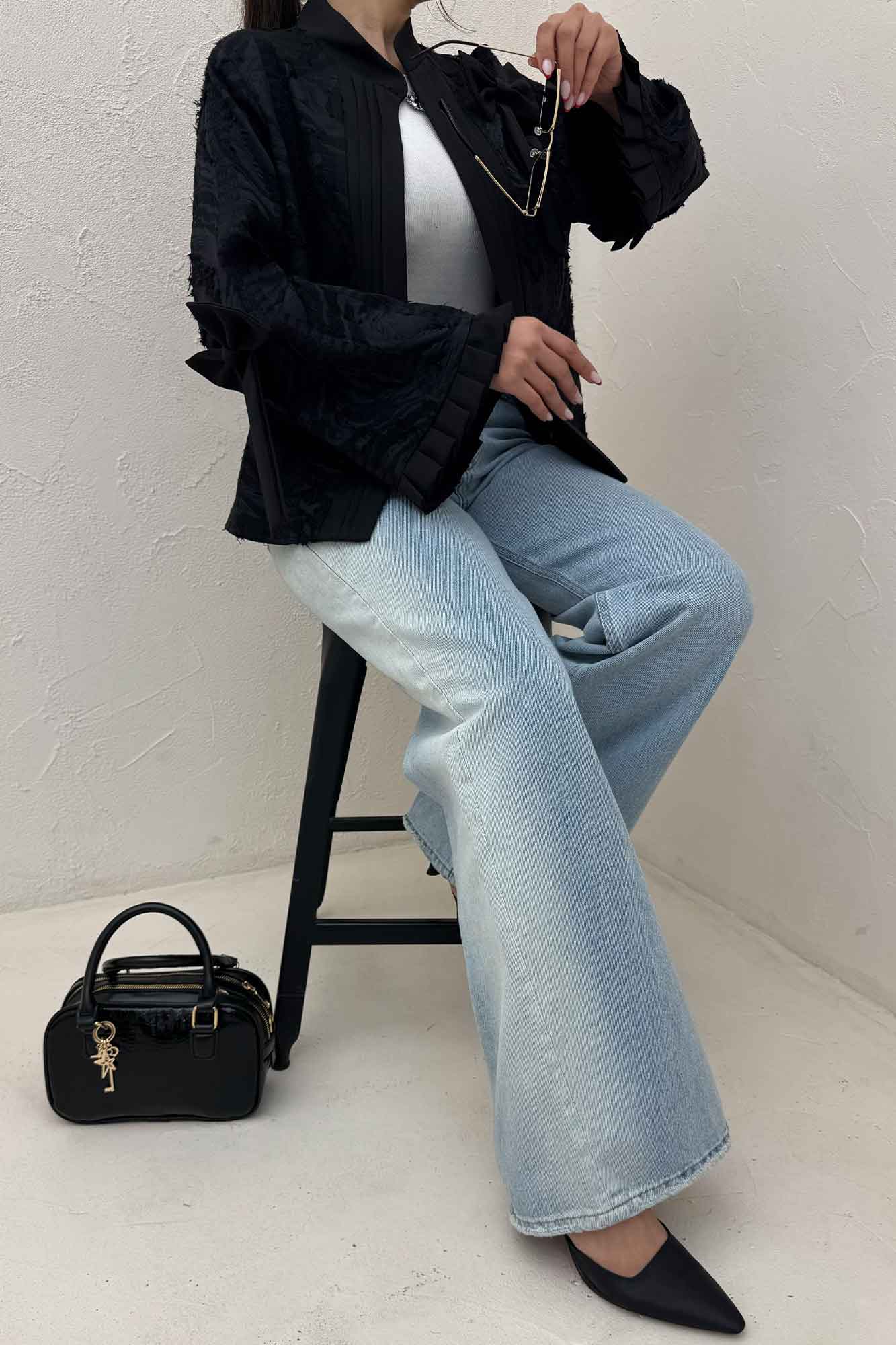 کت کسمه جلو سه پیله خرجکار پاپیون