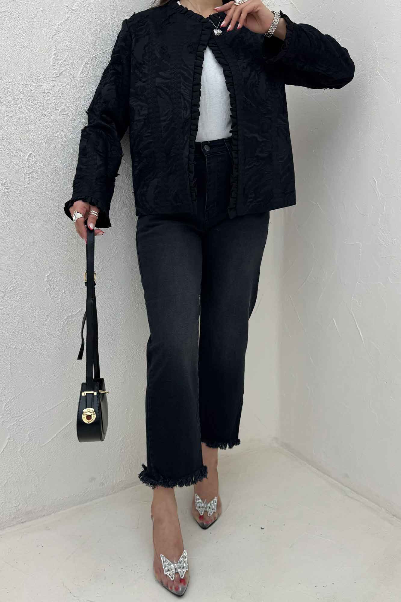 کت کسمه حاشیه چین LAMOR