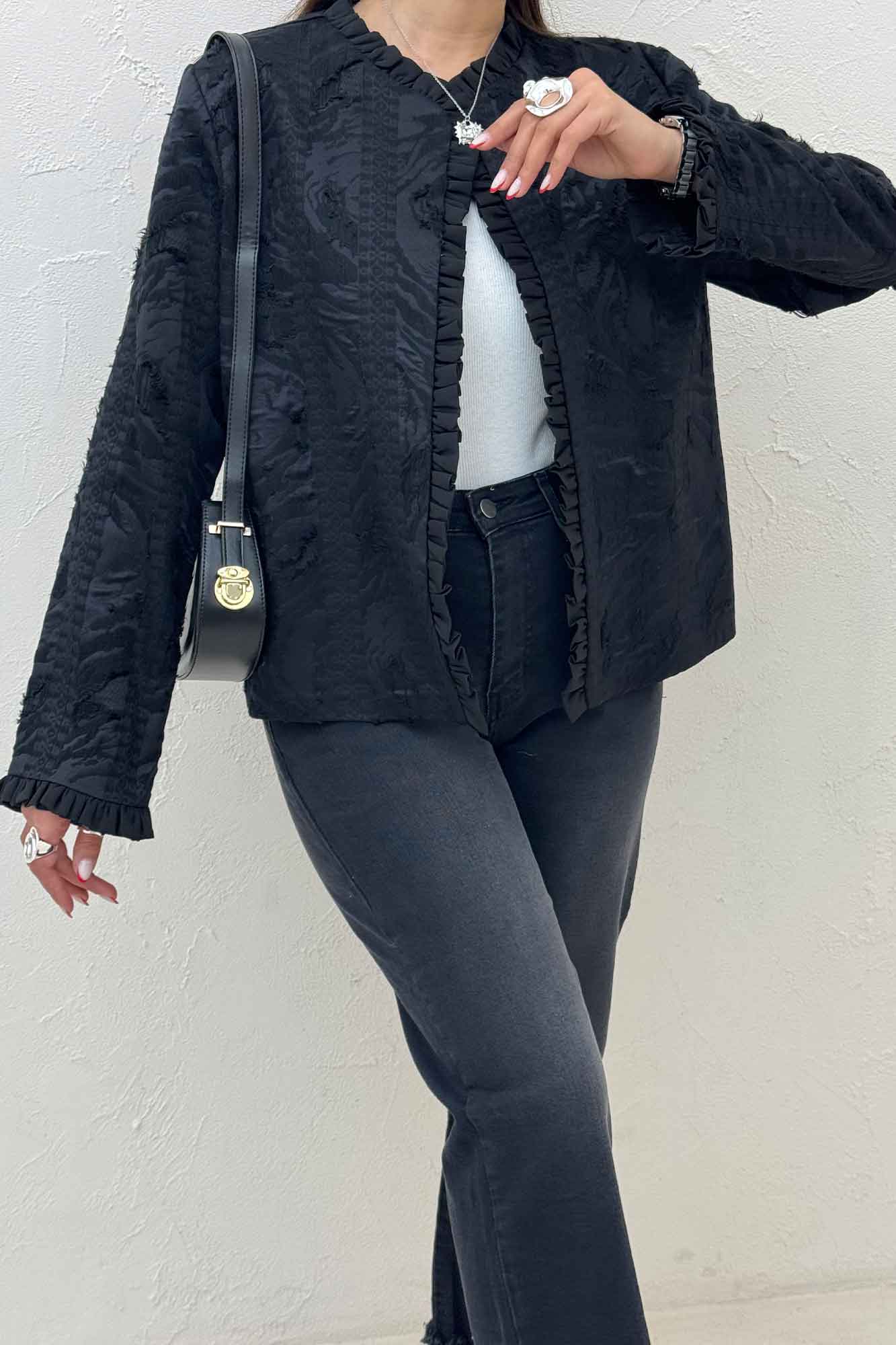 کت کسمه حاشیه چین LAMOR