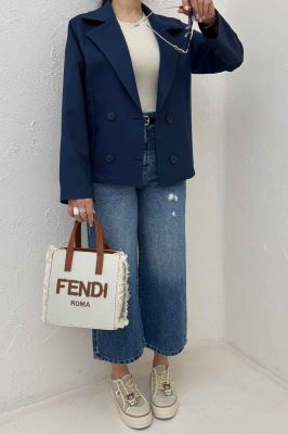 کت مازراتی کجراه 4 دکمه کمر ساسون