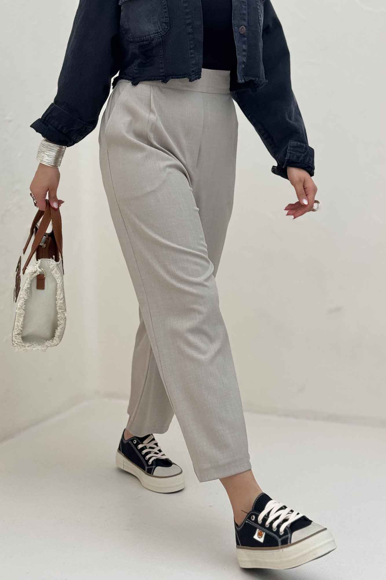 شلوار بزیاق راسته دو جیب