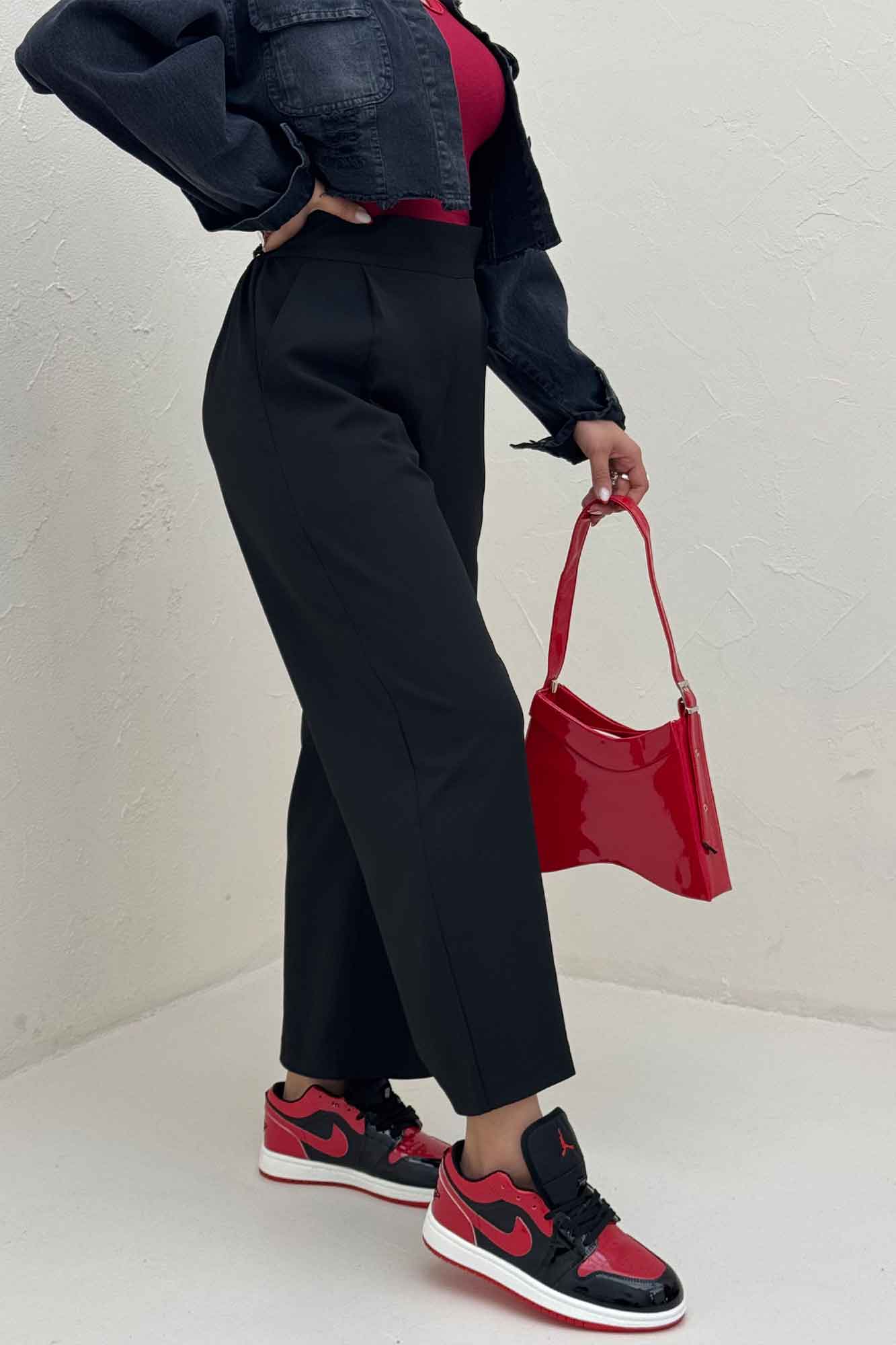 شلوار بزیاق راسته دو جیب