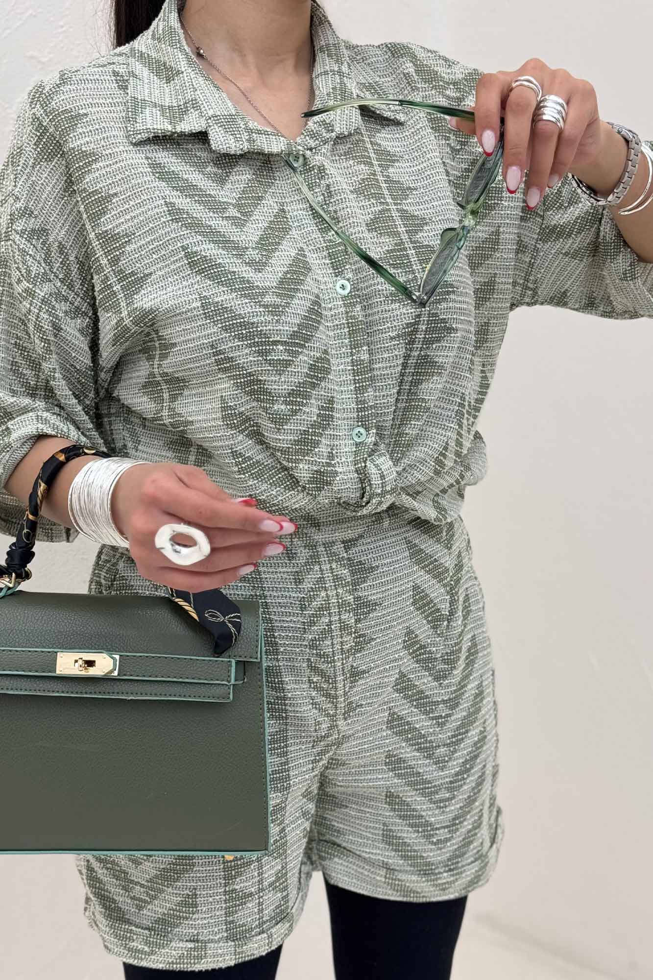 ست شومیز و شورتک مراکشی