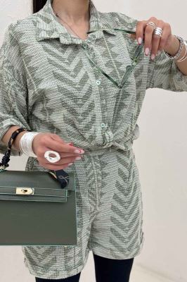 ست شومیز و شورتک مراکشی