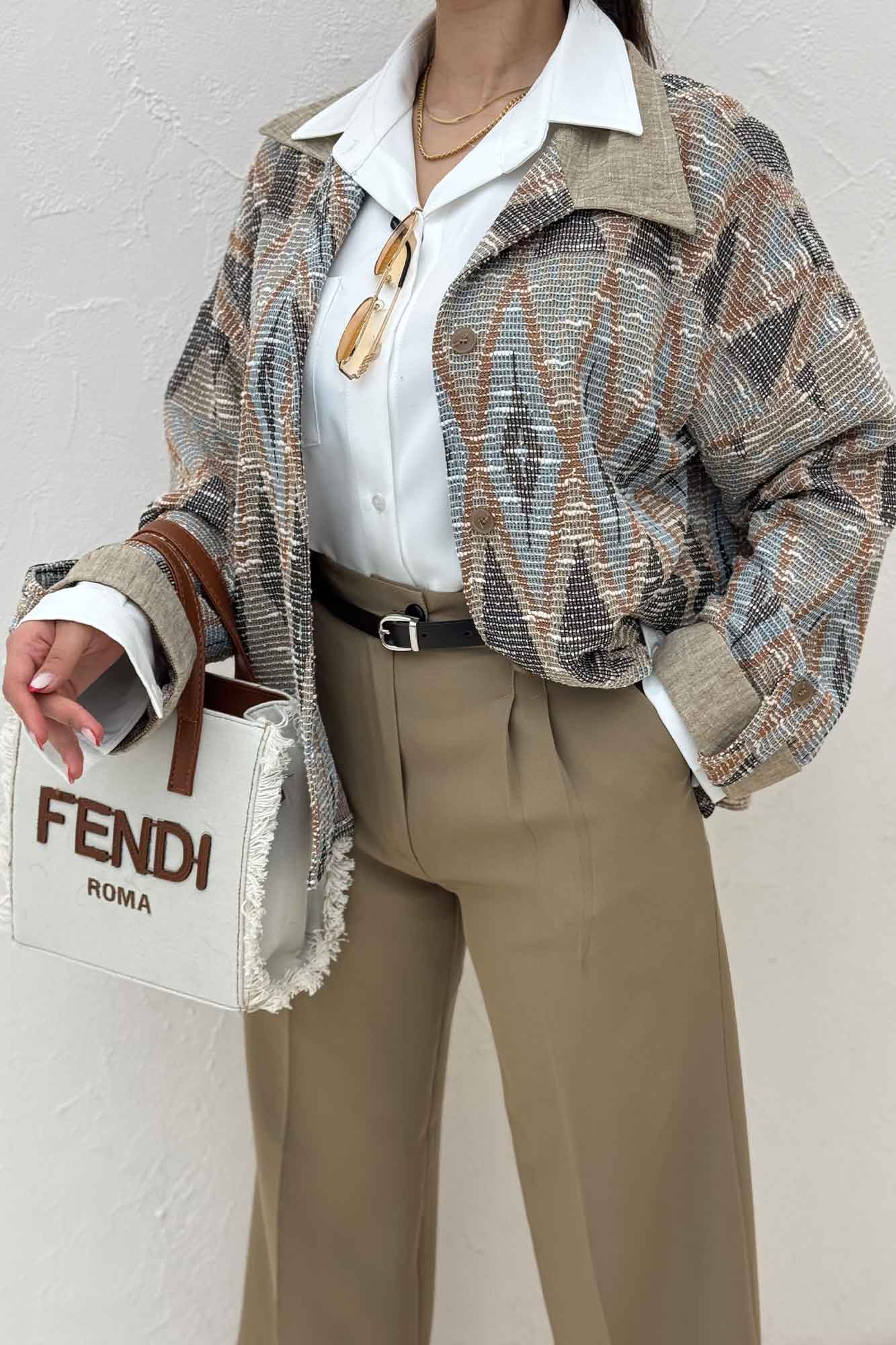 شومیز مراکشی آستین پاگن 