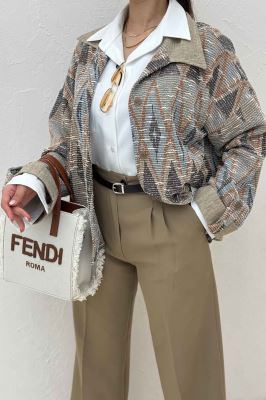 شومیز مراکشی آستین پاگن 