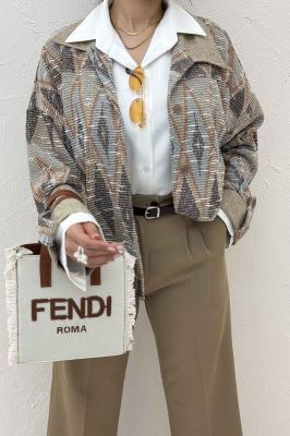 شومیز مراکشی آستین پاگن 