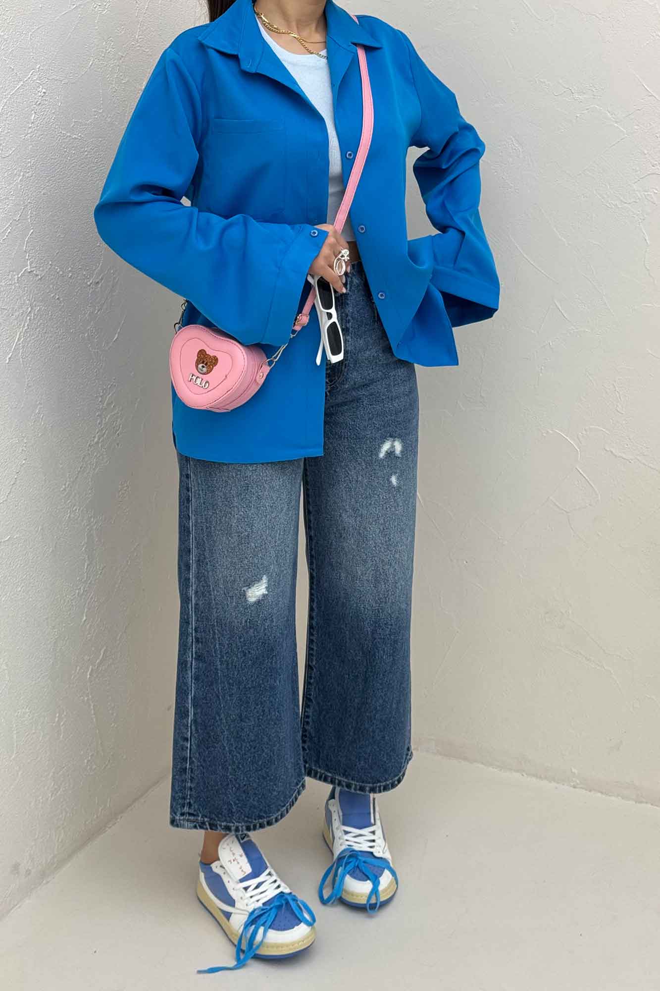 شومیز مازراتی تک جیب