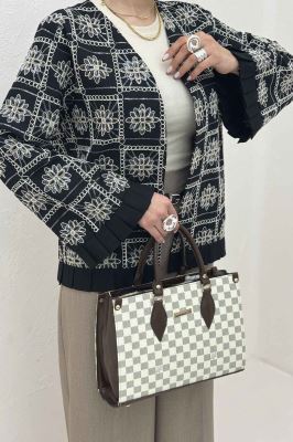 کت سوزن دوزی پایین پیلیسه طرح 8