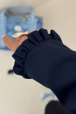 کت مازراتی کجراه چین دار دو جیب رو ERNEST