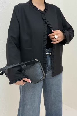 کت مازراتی کجراه لبه چین دار ERNEST