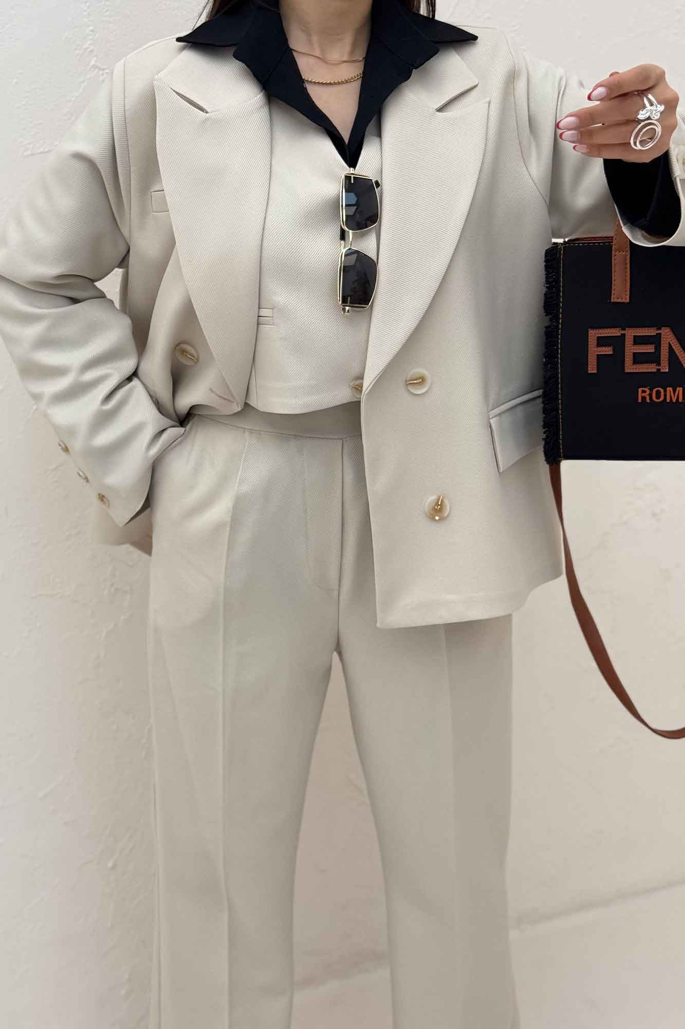 ست سه تیکه مازراتی کجراه گندم