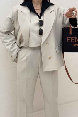 ست سه تیکه مازراتی کجراه گندم