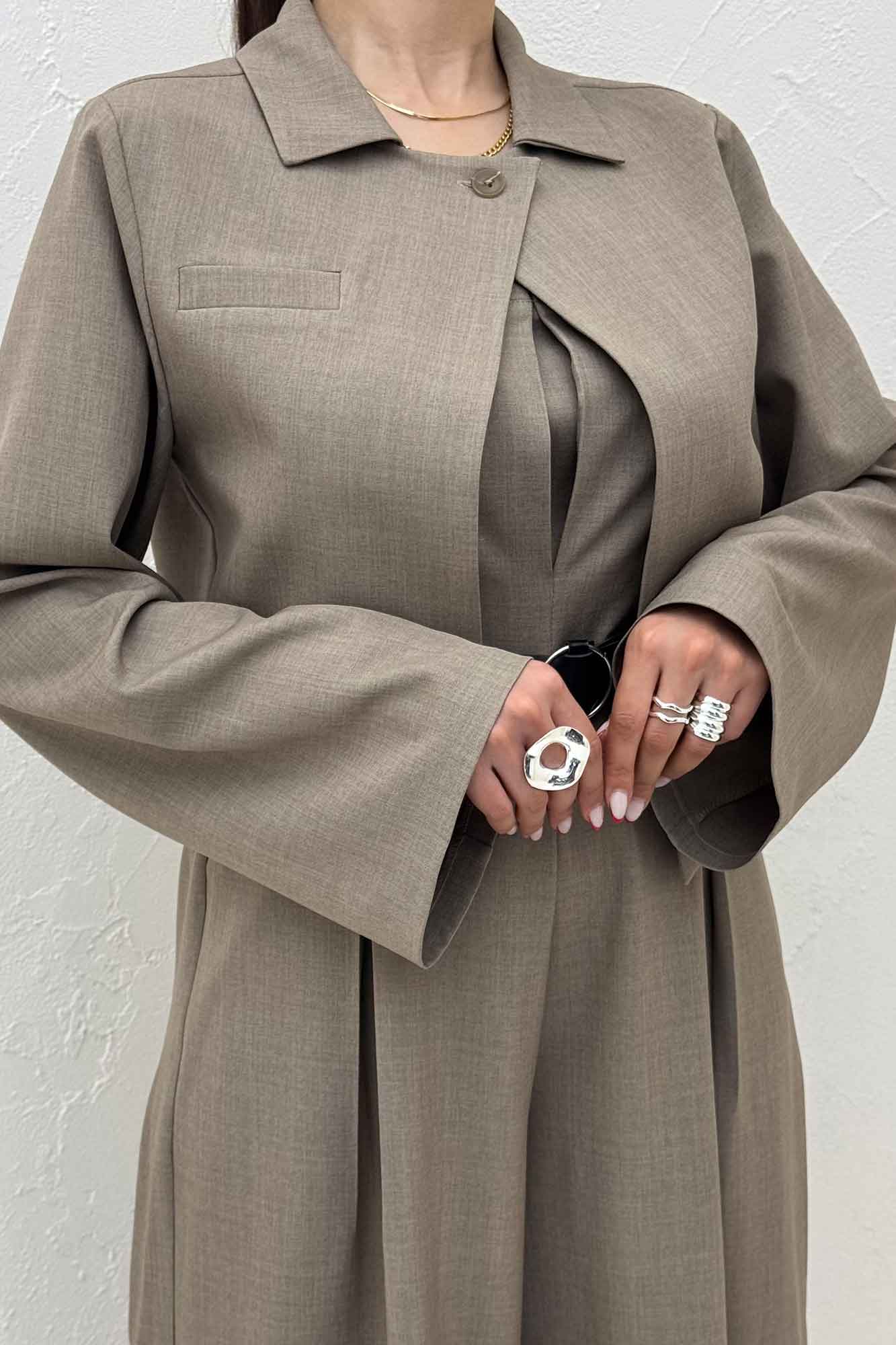 ست دو تیکه کت اورال بزیاق دلاوا