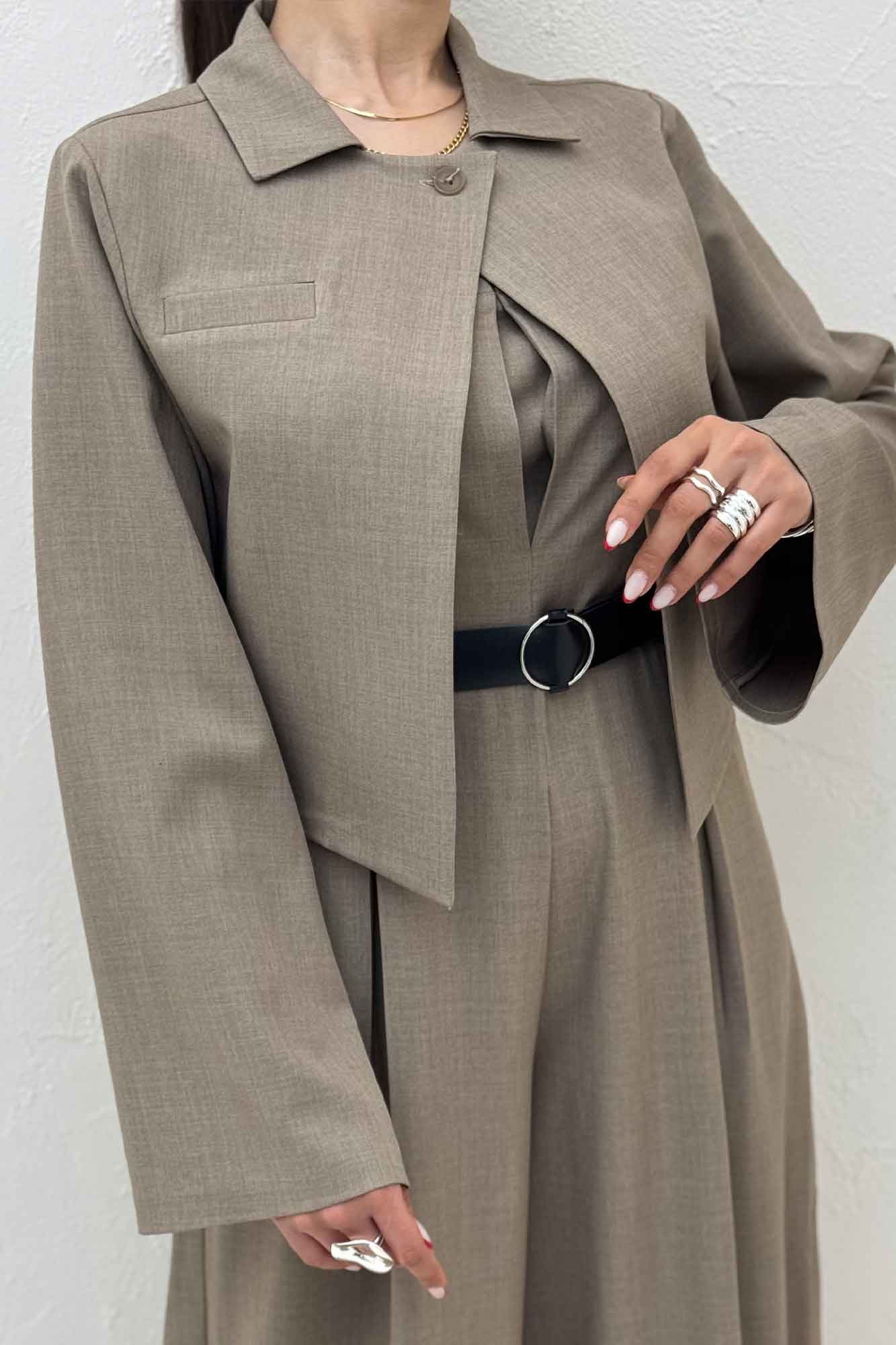 ست دو تیکه کت اورال بزیاق دلاوا